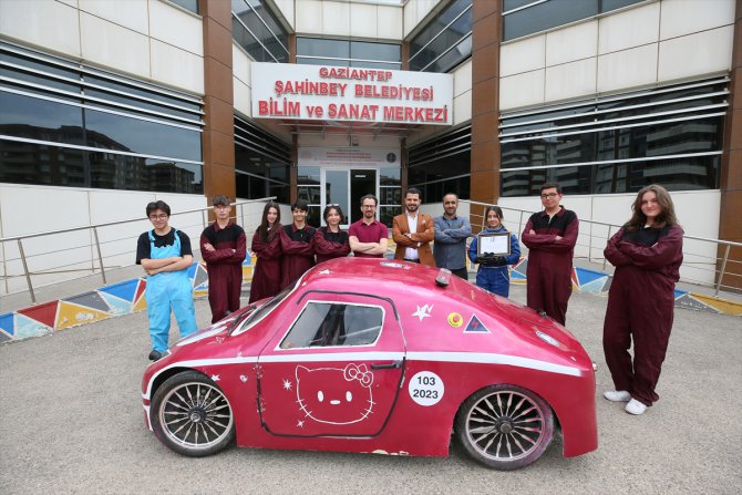 Elektrikli araç üreten Gaziantep BİLSEM öğrencileri TEKNOFEST'te derece hedefliyor