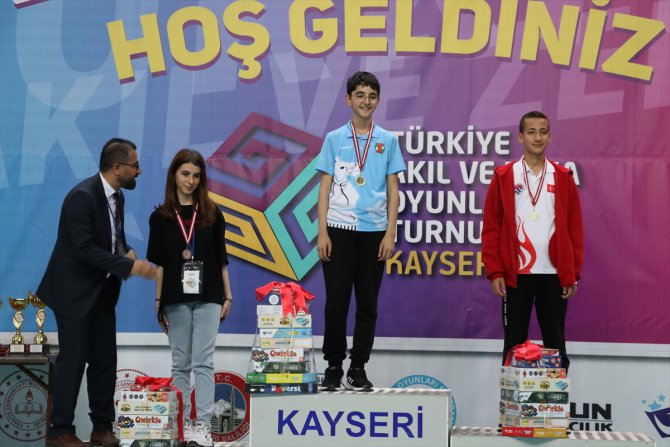 Akıl ve Zeka Oyunları Türkiye Finali Kayseri'de yapıldı