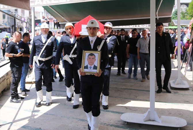 Şehit komiser yardımcısının cenazesi Kırklareli'nde toprağa verildi