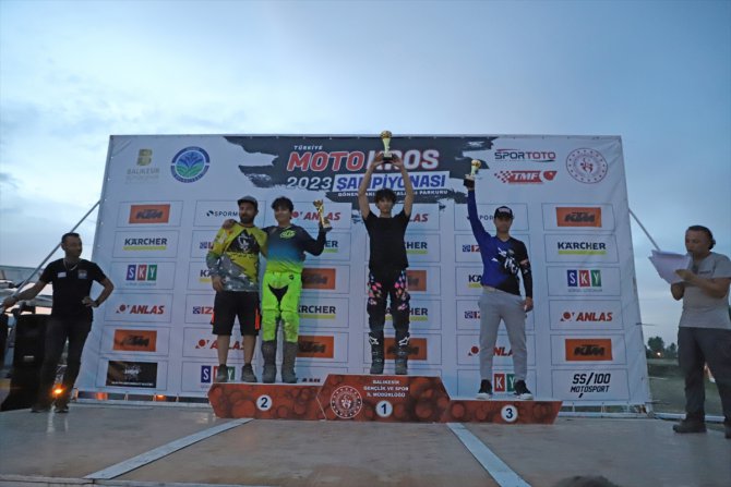 Türkiye Motokros Şampiyonası'nın ikinci ayak yarışları Balıkesir'de tamamlandı