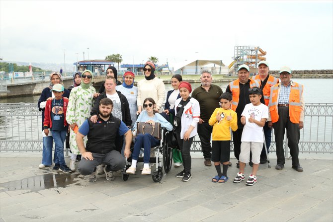 Samsun'da depremzede engellilere yönelik tatil programı