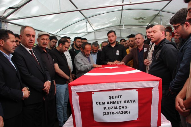 Şehit Piyade Uzman Çavuş Kaya Konya'da son yolculuğuna uğurlandı