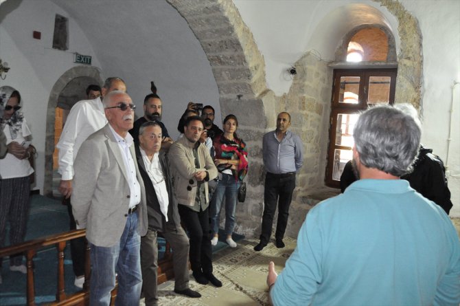 Turizm ve gastronomi yazarları, UNESCO listesindeki Eshab-ı Kehf'i ziyaret etti