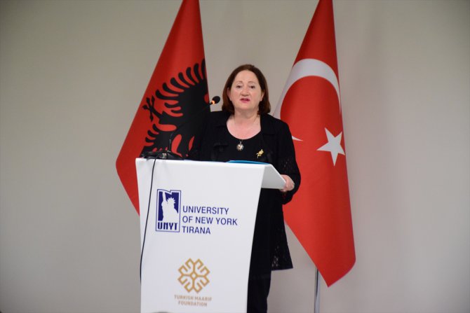 Türkiye Maarif Vakfının Arnavutluk'taki üniversitesinin yayınevi açıldı