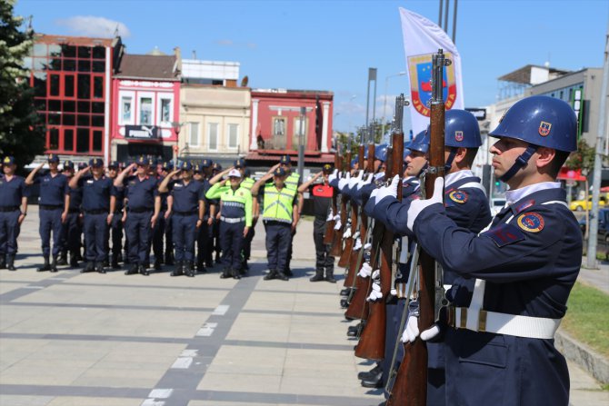 Jandarma Teşkilatının kuruluşunun 184. yıl dönümü Trakya'da kutlandı