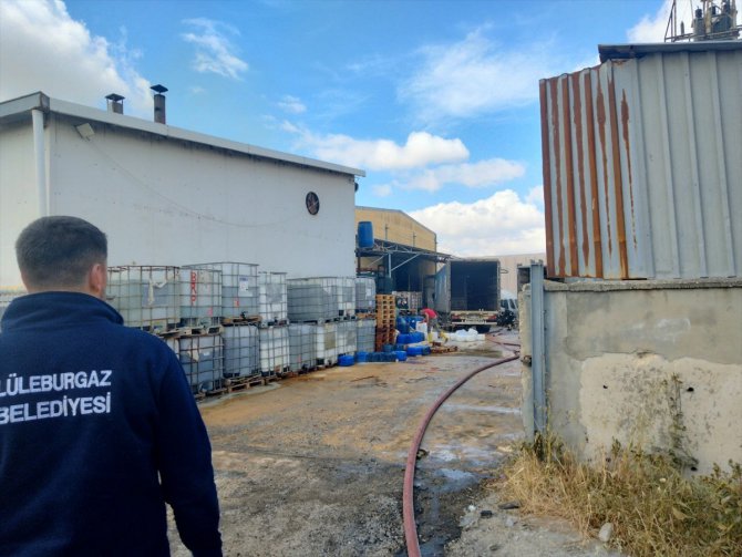 Kırklareli'nde bir fabrikanın nitrik asit tankının patlaması sonucu 3 işçi yaralandı