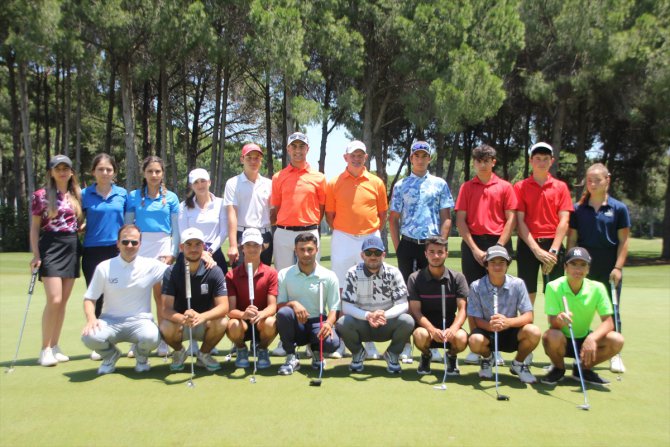 Golf Milli Takımı'nın Antalya kampı devam ediyor