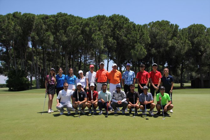 Golf Milli Takımı'nın Antalya kampı devam ediyor