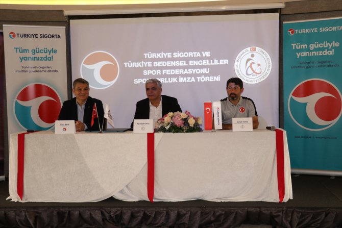 Türkiye Sigorta, Bedensel Engelliler Spor Federasyonu ile yeni sponsorluk anlaşması imzaladı