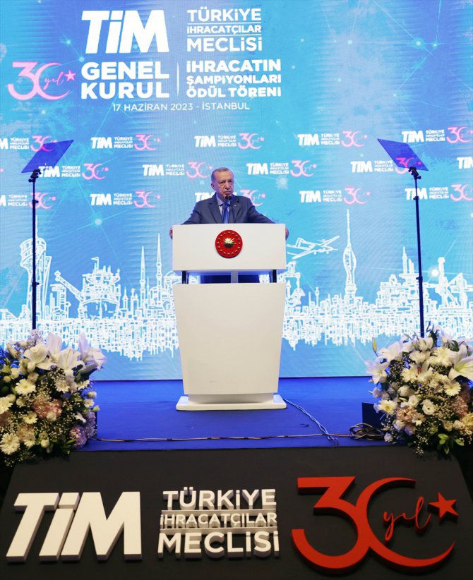Cumhurbaşkanı Erdoğan TİM 30. Olağan Genel Kurulu ve İhracatın Şampiyonları Ödül Töreni'nde konuştu: (2)