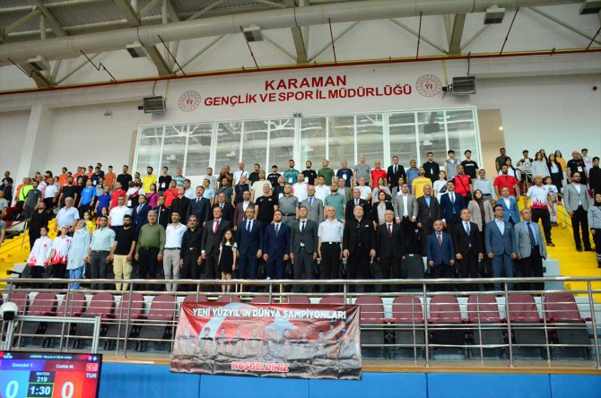 Gençler Türkiye Tekvando Şampiyonası'nın resmi açılışı yapıldı