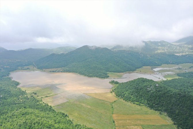 Kahramanmaraş'ta su taşkını tarım arazilerine zarar verdi