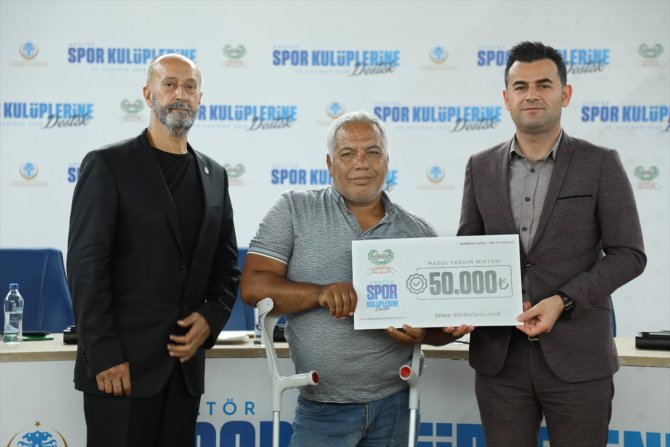 Diyarbakır'da amatör spor kulüplerine destek