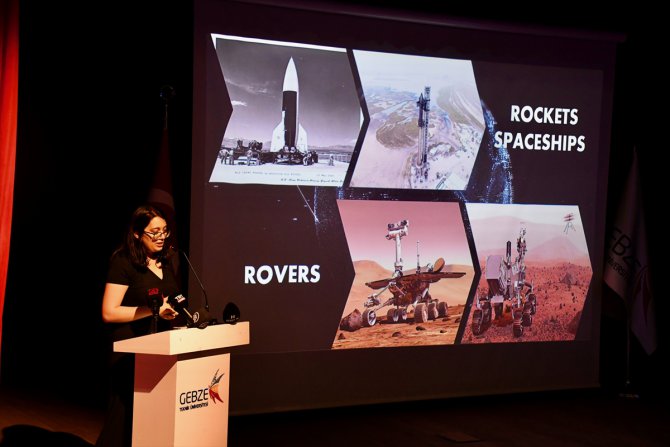Gebze Teknik Üniversitesi öğrencilerinin geliştirdiği uzay aracı tanıtıldı