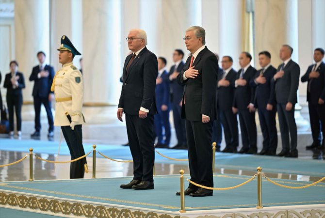 Kazakistan: Alman ekonomisine gerekli enerji ve hammaddeyi sağlayabiliriz