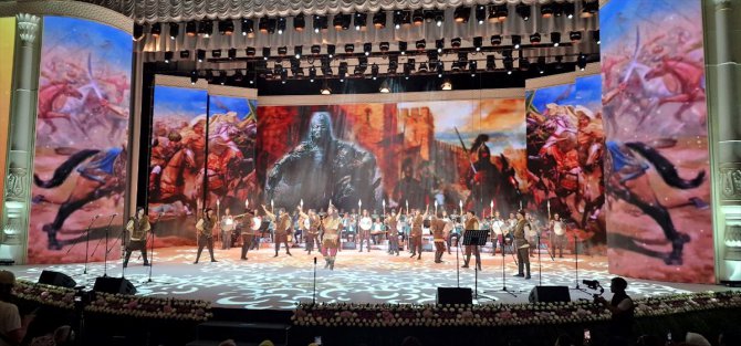 Özbekistan'da TÜRKSOY'un 30. yılı konserle kutlandı