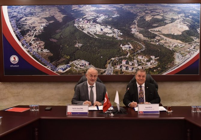 Samsunspor ile Ondokuz Mayıs Üniversitesi arasında iş birliği protokolü imzalandı