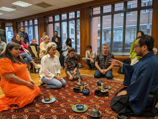 Japon araştırmacı, Japon çay seremonisinin Türk ve İslam kültürüyle benzerliğini anlattı
