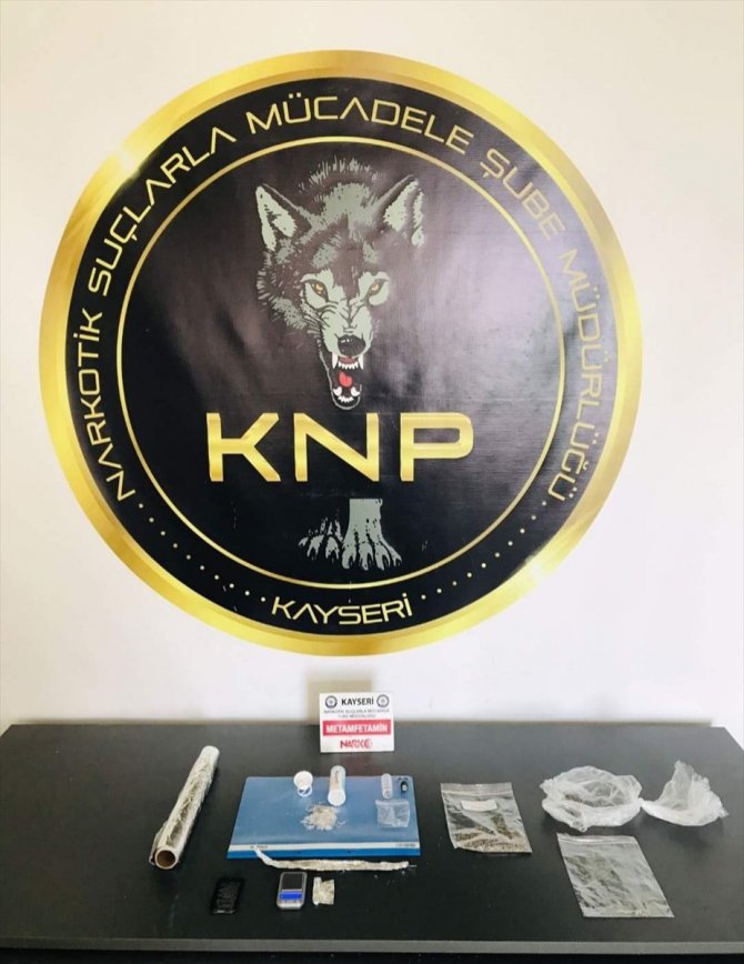 Kayseri'de uyuşturucu operasyonunda 18 zanlı yakalandı