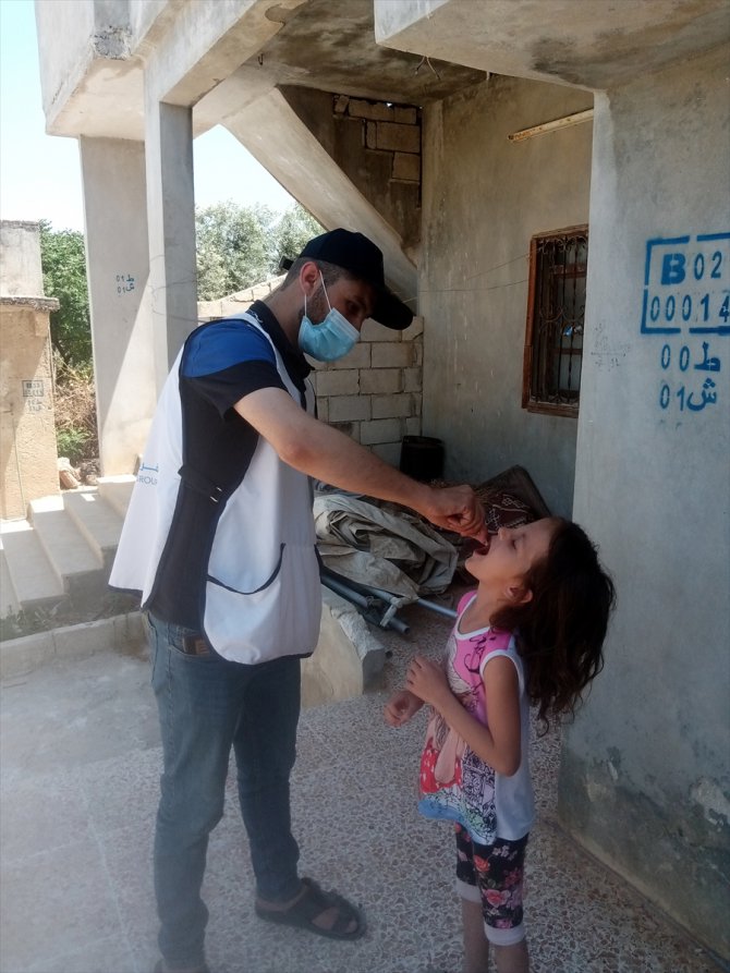 Suriye'nin kuzeybatısında 1 milyondan fazla kişi koleraya karşı aşılandı