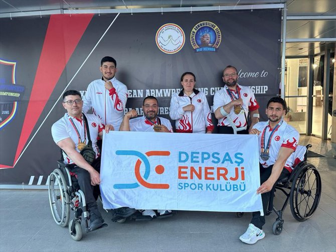DEPSAŞ Enerji Spor Kulübü sporcuları, Avrupa'dan 16 madalyayla döndü