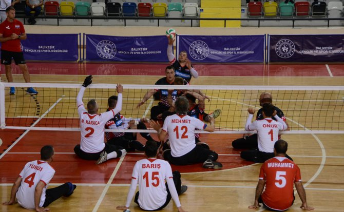 Oturarak Voleybol Uluslararası Altın Lig Şampiyonası, Balıkesir'de başladı