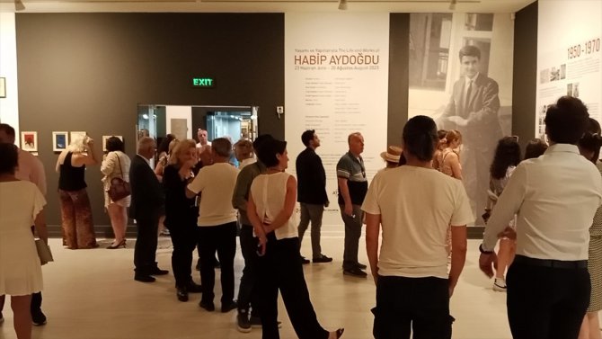 "Yaşamı ve Yapıtlarıyla Habip Aydoğdu" sergisi Antalya'da açıldı