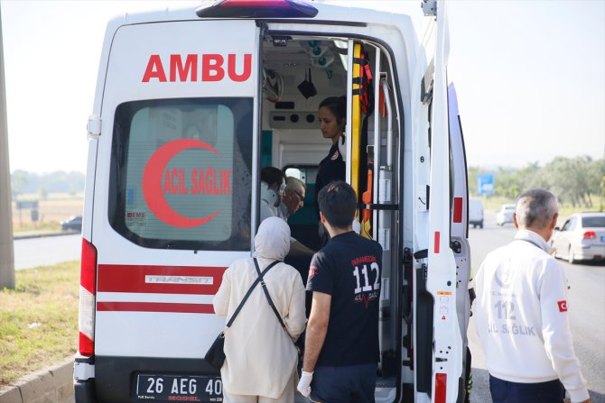 Eskişehir'de 9 aracın karıştığı zincirleme kazada 5 kişi yaralandı