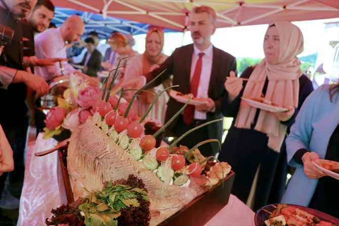 Trabzon'da "Türk Somonu Festivali" düzenlendi