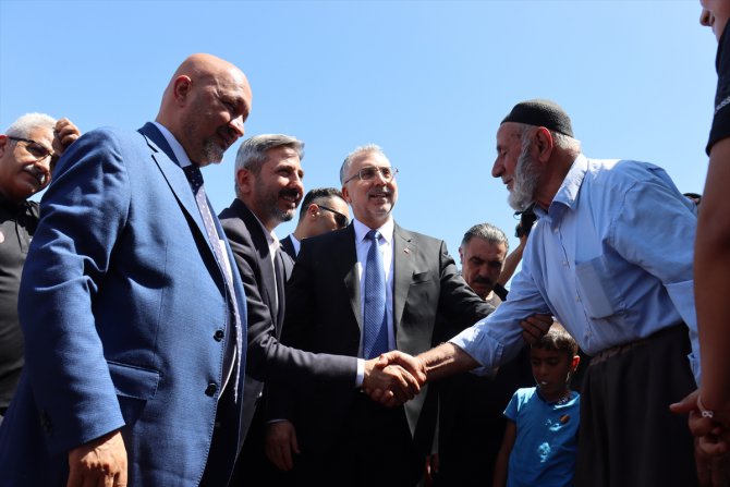 Çalışma ve Sosyal Güvenlik Bakanı Işıkhan, Adıyaman'da ziyaretlerde bulundu