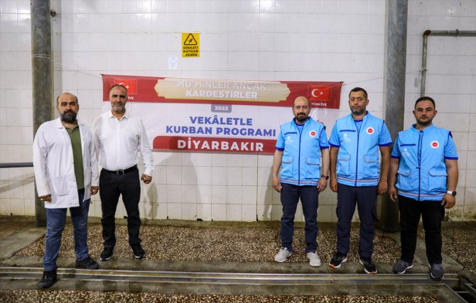 TDV, Diyarbakır'da kesilecek 14 bin hisse kurban etini ihtiyaç sahiplerine ulaştıracak