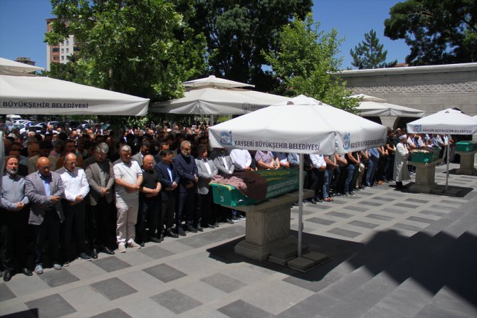 AK Parti Kayseri İl Başkan Yardımcısı Arıkan'ın cenazesi toprağa verildi
