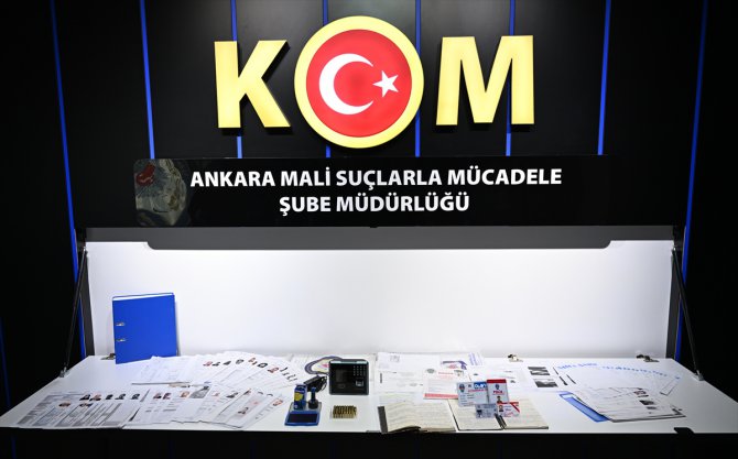 Ankara merkezli dolandırıcılık operasyonunda 20 zanlı yakalandı