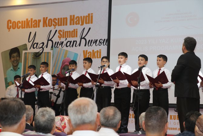Diyanet İşleri Başkan Yardımcısı Karslı, Adana'da yaz Kur'an kursları açılışında konuştu: