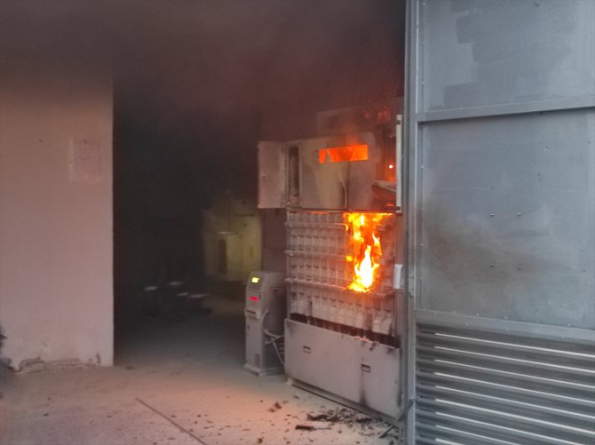 Fethiye'de trafoda çıkan yangın söndürüldü