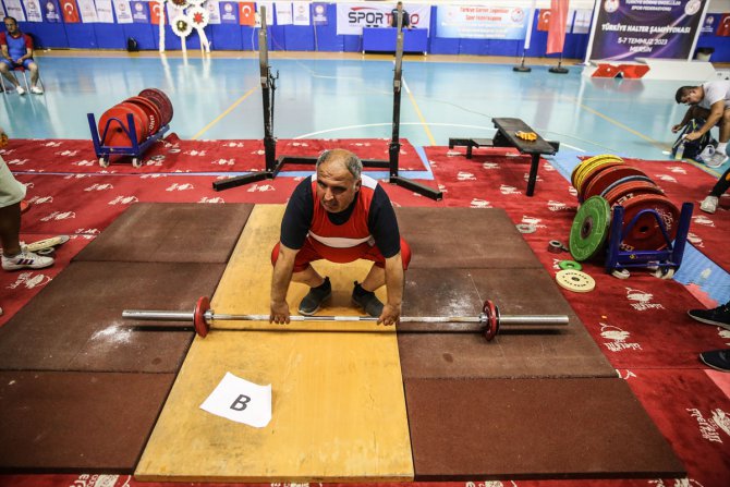 Görme Engelliler Halter Türkiye Şampiyonası, Mersin'de sona erdi