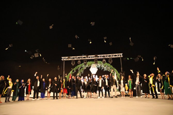 Alanya Üniversitesinde mezuniyet töreni düzenlendi