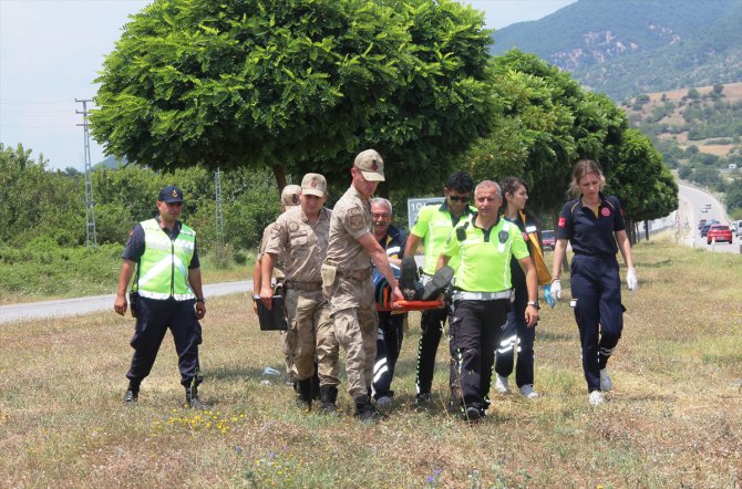 Amasya'da trafik kazasında 5 kişi yaralandı