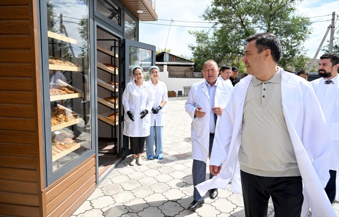 TİKA'nın Kırgızistan'da kurduğu modern ekmek fabrikası devlet kurumlarının ihtiyacını karşılayacak