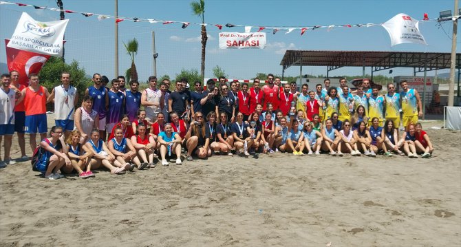 Üniversiteler Yaşar Sevim Plaj Hentbolu Türkiye Şampiyonası Köyceğiz’de yapıldı