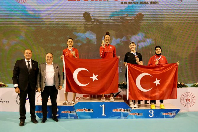 10. Uluslararası Türkiye Açık Tekvando Turnuvası'nda milli sporculardan 144 madalya