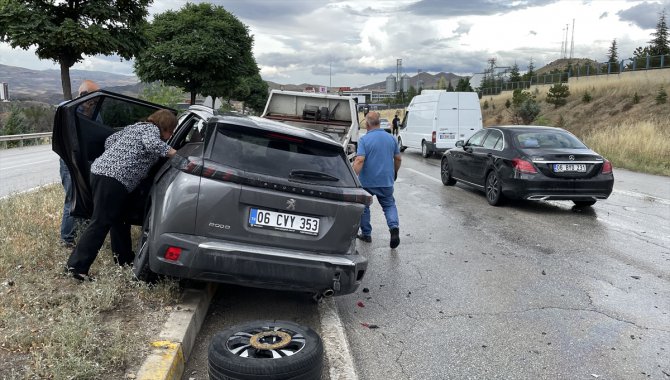 Kırıkkale'deki trafik kazalarında 8 kişi yaralandı