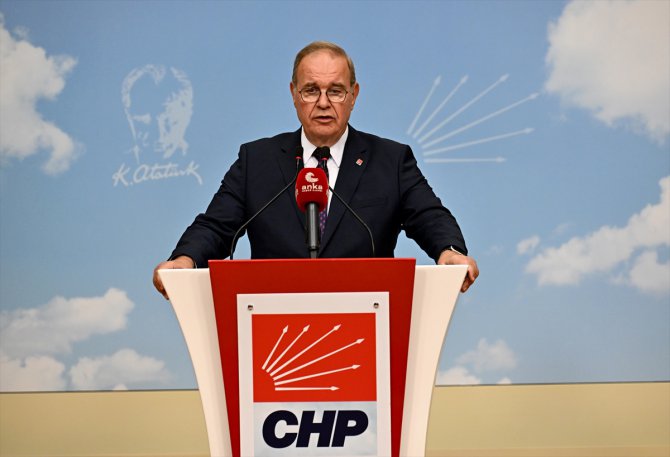 CHP Sözcüsü Öztrak, MYK toplantısına ilişkin açıklamalarda bulundu: