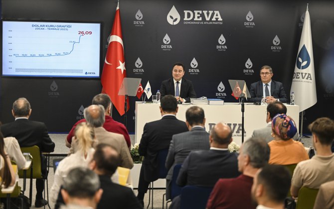DEVA Partisi Genel Başkanı Babacan, ekonomik gelişmeleri değerlendirdi: