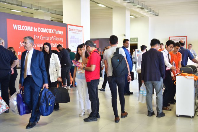 Uluslararası Halı ve Zemin Kaplama Fuarı "DOMOTEX Turkey" Antalya'da başladı