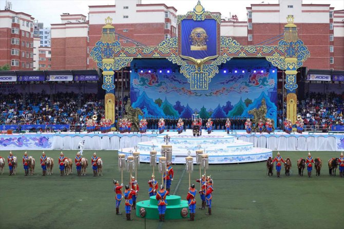 Moğolistan'da Naadam Bayramı kutlanıyor