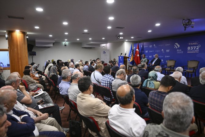 Srebrenitsa soykırımının 28'inci yılında Ankara'da anma programı düzenlendi