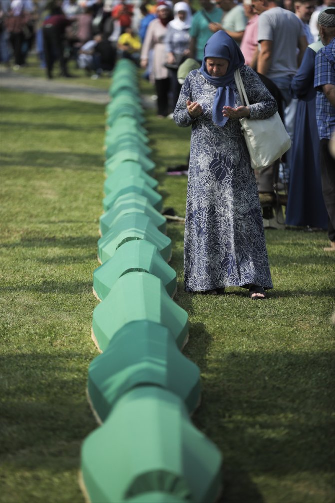 Srebrenitsa soykırımının 28'inci yılı dolayısıyla anma programı yapıldı