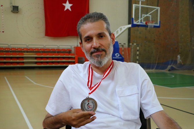Boccia Türkiye Şampiyonası'nda gümüş madalya kazanan özel sporcunun hedefi milli takım