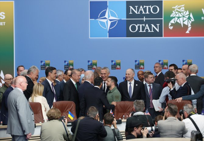 Cumhurbaşkanı Erdoğan, NATO-Ukrayna Komisyonu'nun Devlet ve Hükümet Başkanları Toplantısı'na katıldı